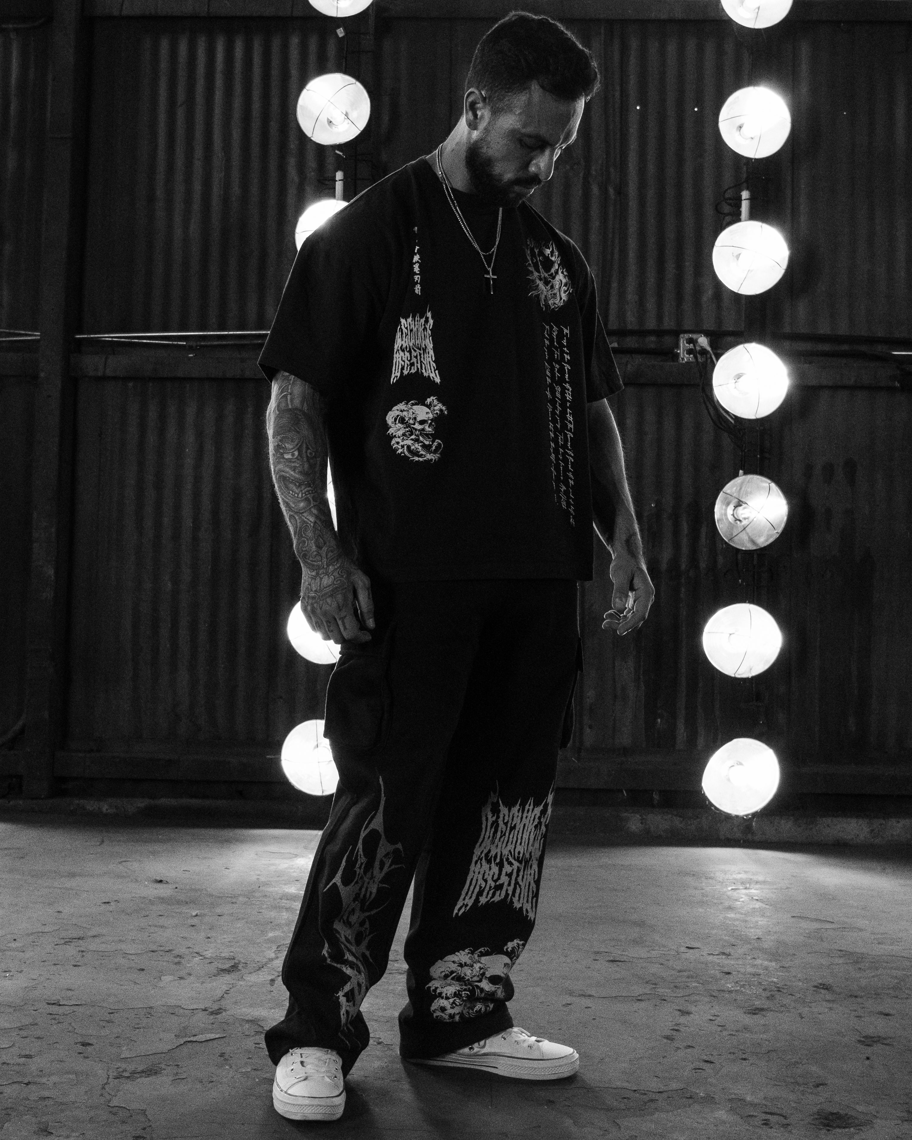 Samurai Black Oversized Short Sleeve T