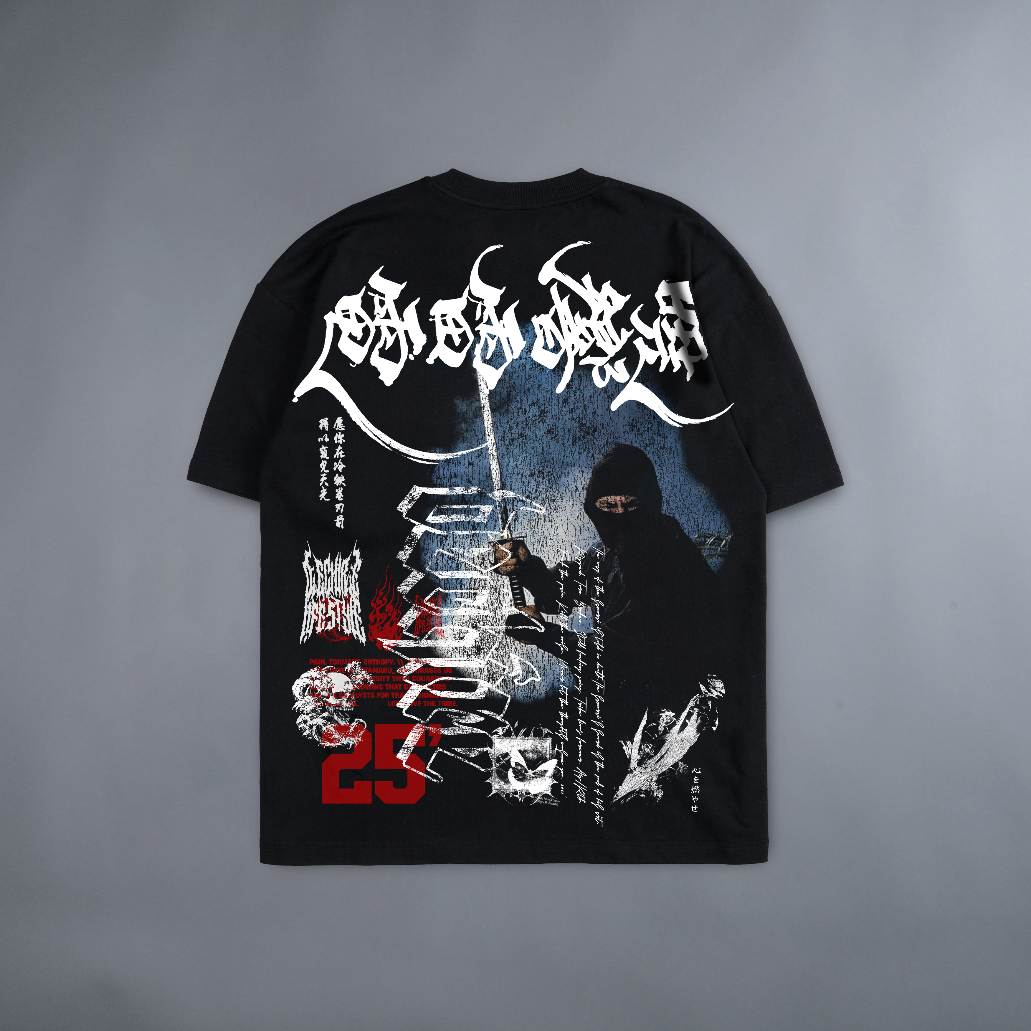 LIMITED' OVERSIZED TEE IN BLACK – Dechire Lifestyle