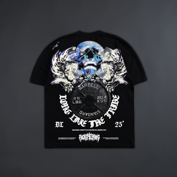 WEIGHT OF THE WORLD 'LIMITED' OVERSIZED TEE IN BLACK