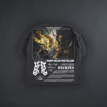 BLOOD & BONE: WOLVERINE vs. GHOST RIDER 'LIMITED' FRENCH TERRY RAW EDGE OS TEE