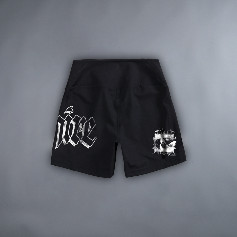 HANDS OF DESTINY 'LIMITED' LA:MADE BIKER SHORTS IN BLACK