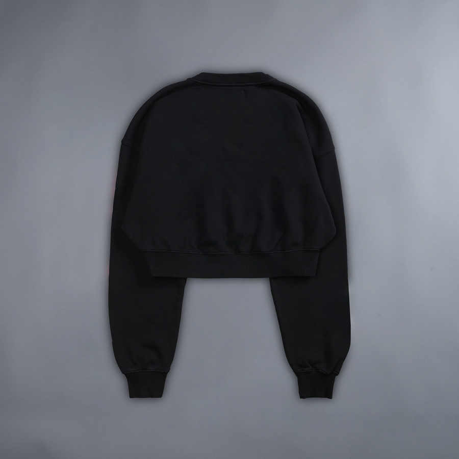 RTB4L 'LIMITED' CROPPED DROP SHOULDER CREW IN MIDNIGHT