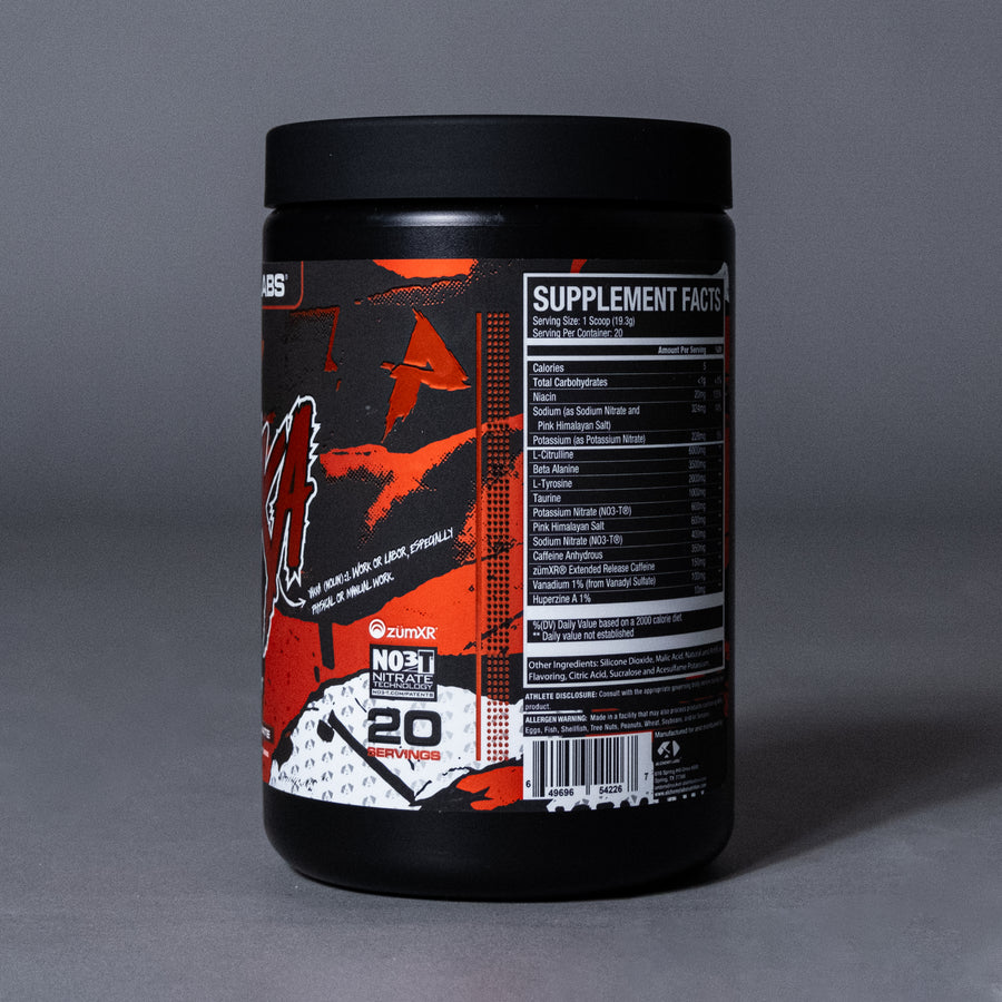 DL x YAKKA / © 'LIMITED EDITION' HIGH STIM PRE WORKOUT