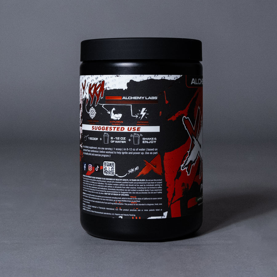 DL x YAKKA / © 'LIMITED EDITION' HIGH STIM PRE WORKOUT