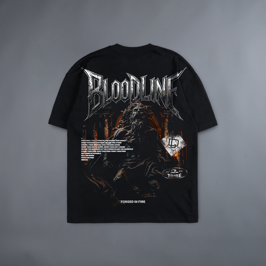 FORGED IN FIRE 'LIMITED' 280 OVERSIZED TEE IN BLACK