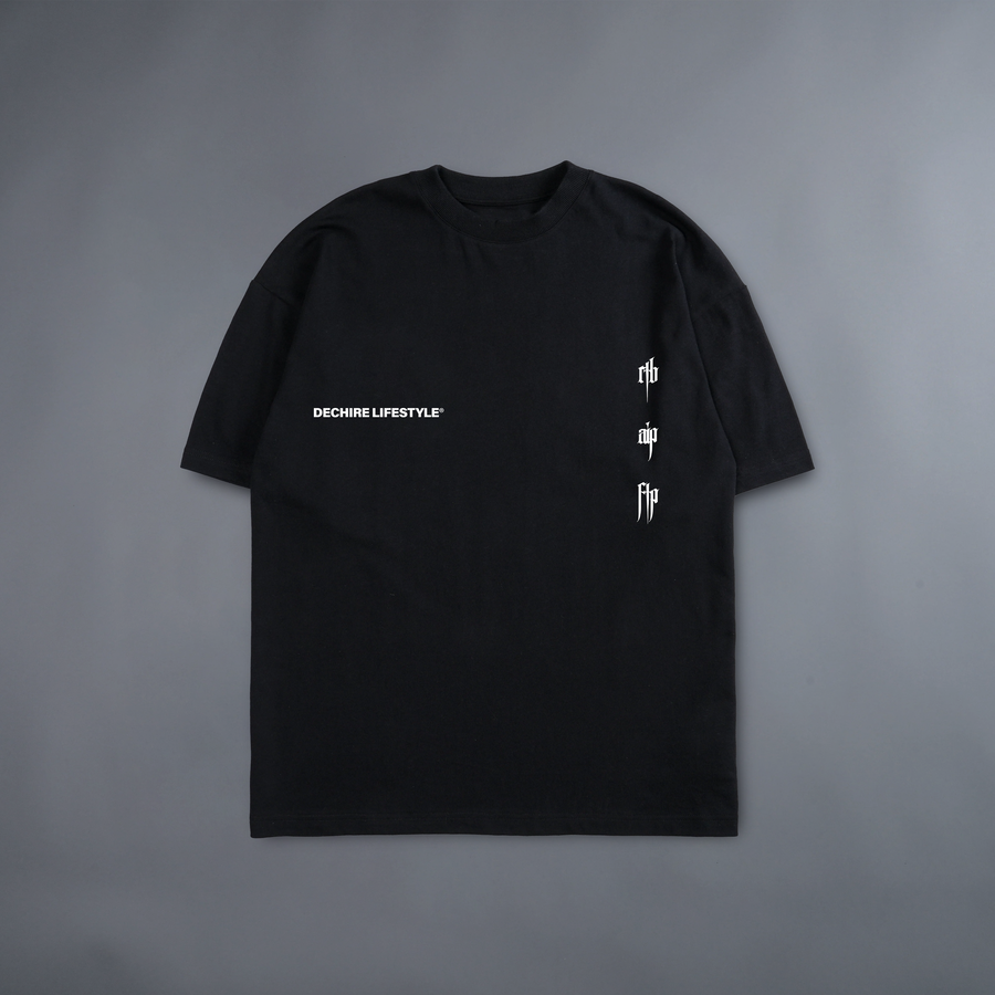 FORGED IN FIRE 'LIMITED' 280 OVERSIZED TEE IN BLACK