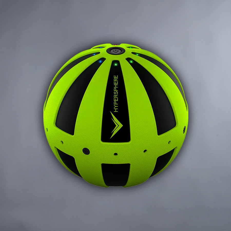 HYPERSPHERE 'LIMITED' MASSAGE BALL IN BLACK & ALPINE