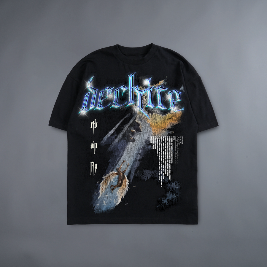 ICARUS 'LIMITED' 280 OVERSIZED TEE IN BLACK