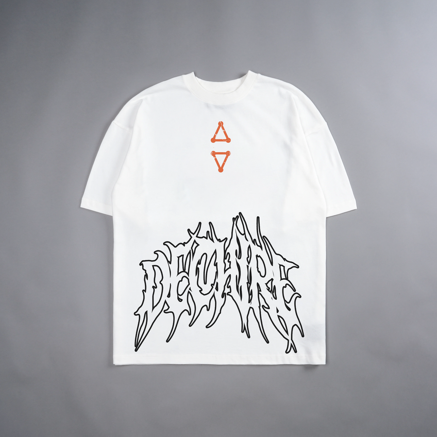 MEGUMI OVERSIZED X305 TEE IN WHITE OR CARBON GRAY