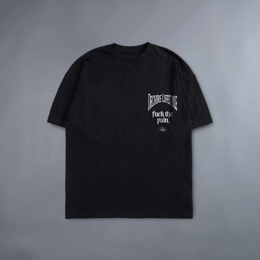 HUNTING ONI 'LIMITED' 240X BOXY OVERSIZED TEE IN BLACK