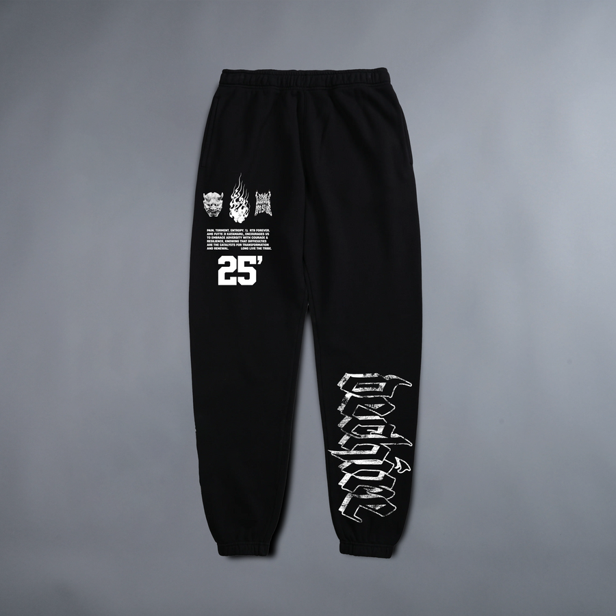 PAIN 'LIMITED' LA:MADE CLASSIC SWEATS IN BLACK