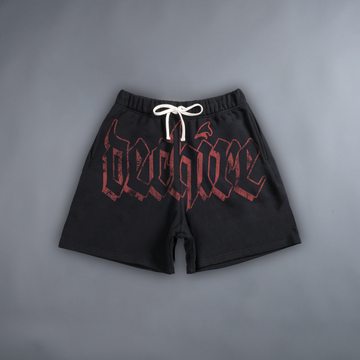 HIDAMA 'LIMITED' LA:MADE LOUNGE SHORTS IN BLACK