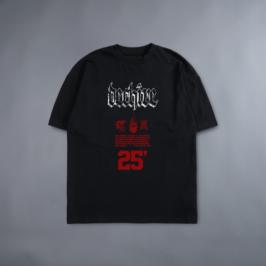 ENTER: THE NINJA //© 'LIMITED' OVERSIZED TEE IN BLACK