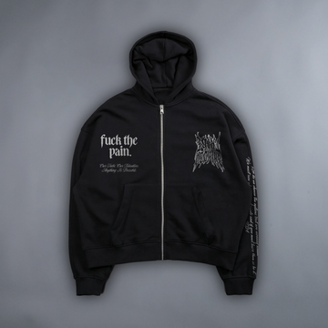 MOB MENTALITY "LIMITED' ZIP-UP HOODIE IN SHADOW