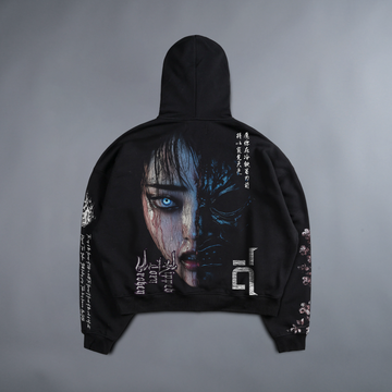 BLOSSOM: THE CHANGE 'LIMITED' OVERSIZED ZIP-UP HOODIE IN SHADOW