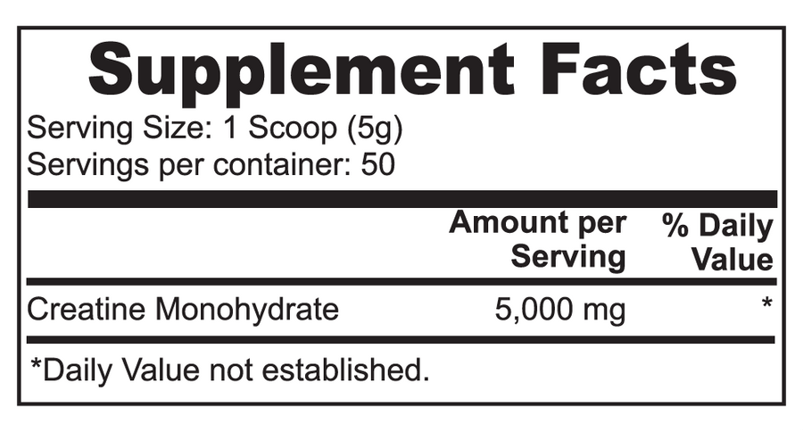 DECHIRE: CREATINE MONOHYDRATE